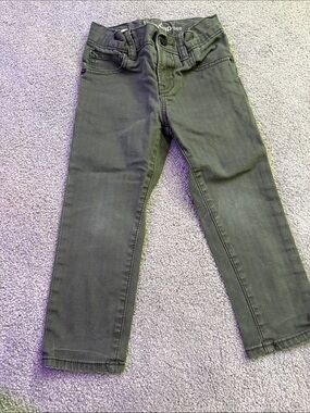 3T Green Slim Jeans - Baby GAP